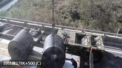 ▲▼台61西濱車禍。（圖／翻攝即時影像監視器網站）