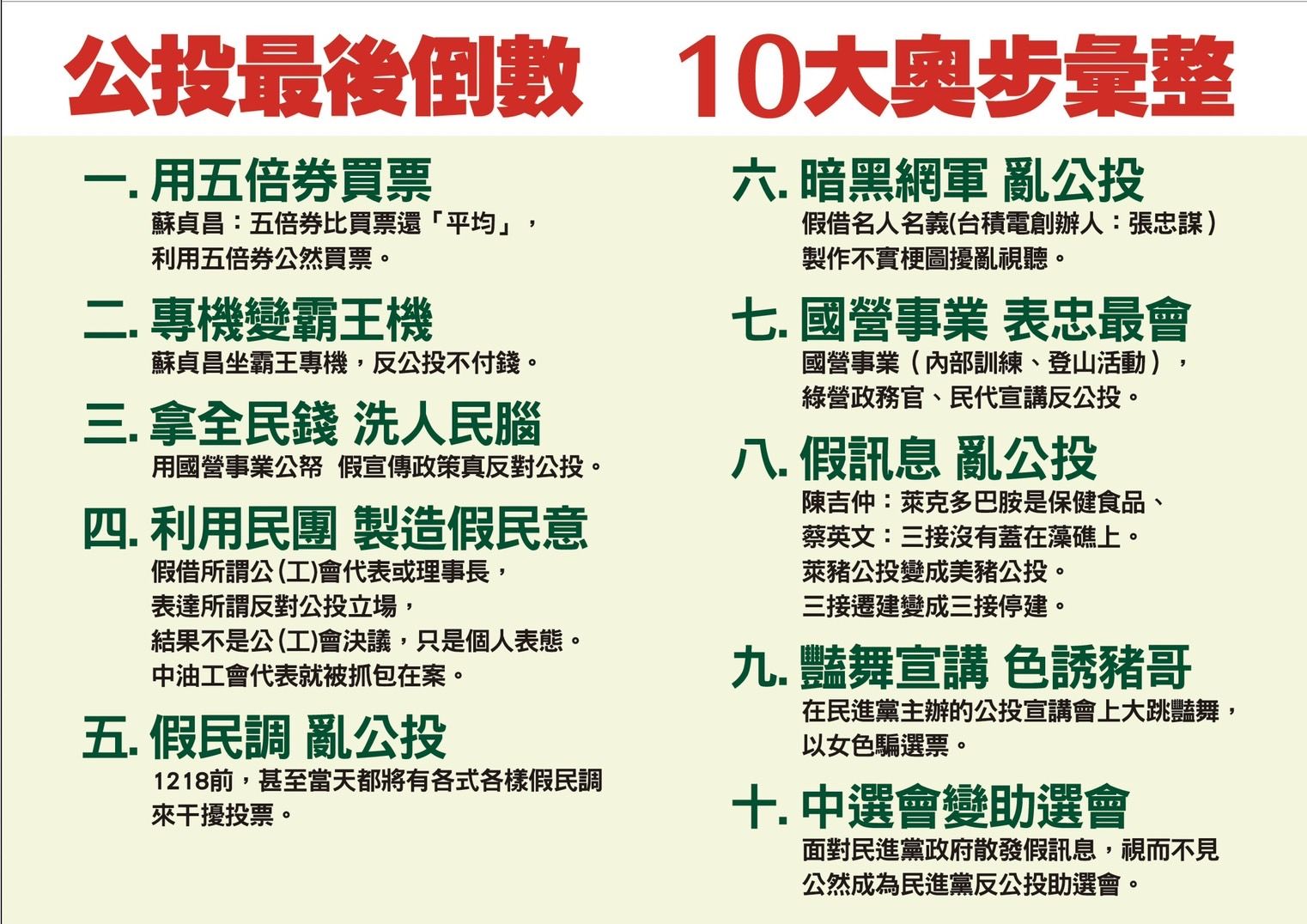 ▲▼國民黨團召開「揭發公投10大奧步 全民防奧步 大家一起來」記者會。（圖／國民黨團提供）