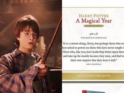 哈利波特劇迷必玩！　輸入生日即可獲得一句專屬「魔法語錄」