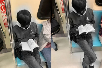 窄裙妹捷運上遭「看書哥」1秒偷拍大腿…苦問怎反制？底下留言戰翻