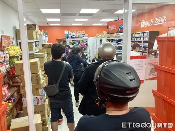 ▲▼ 蝦皮店到店貨物。（圖／記者許靖騏攝）