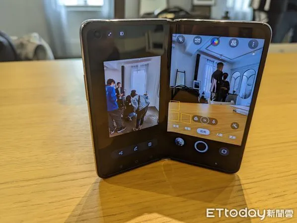 ▲OPPO Find N。（圖／記者陳俐穎攝）