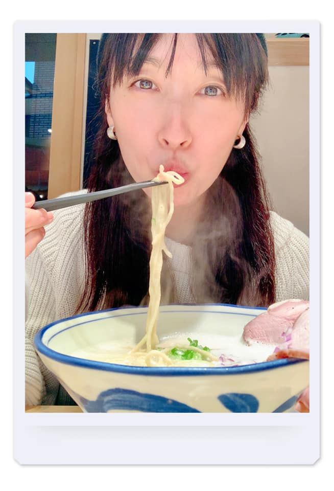 ▲▼女星揭吃日式拉麵「兩大禁忌」：怕惹老闆生氣。（圖／翻攝自Facebook／田中千繪Tanaka Chie）