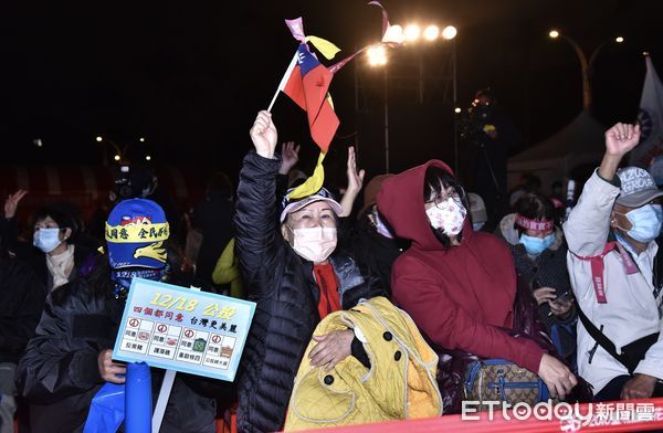 ▲▼國民黨民主守夜活動,現場群眾。（圖／記者李毓康攝）