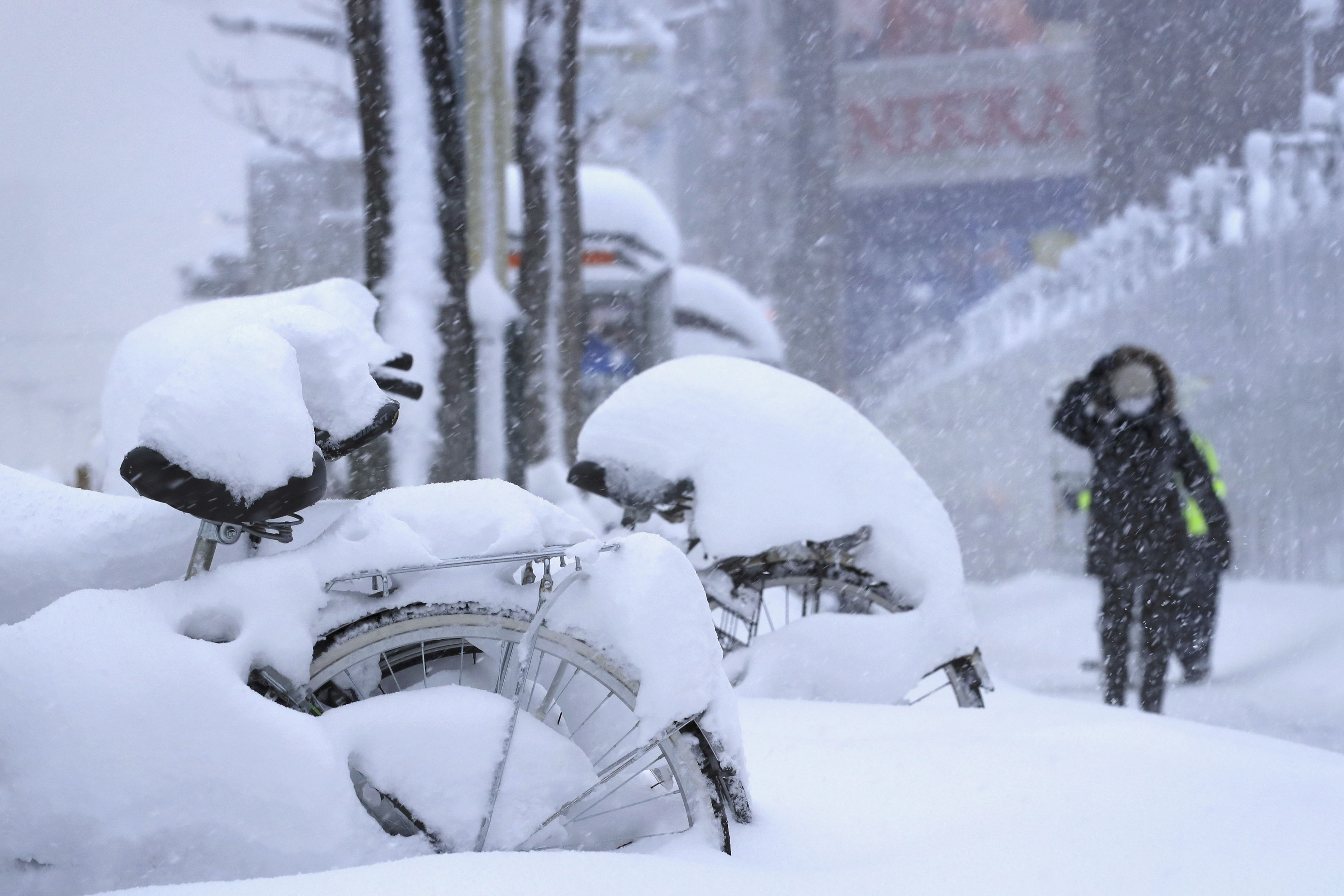 ▲▼日本大雪,日本暴雪,北海道暴雪,北海道大雪,日本寒流,日本冬天。（圖／達志影像／美聯社）