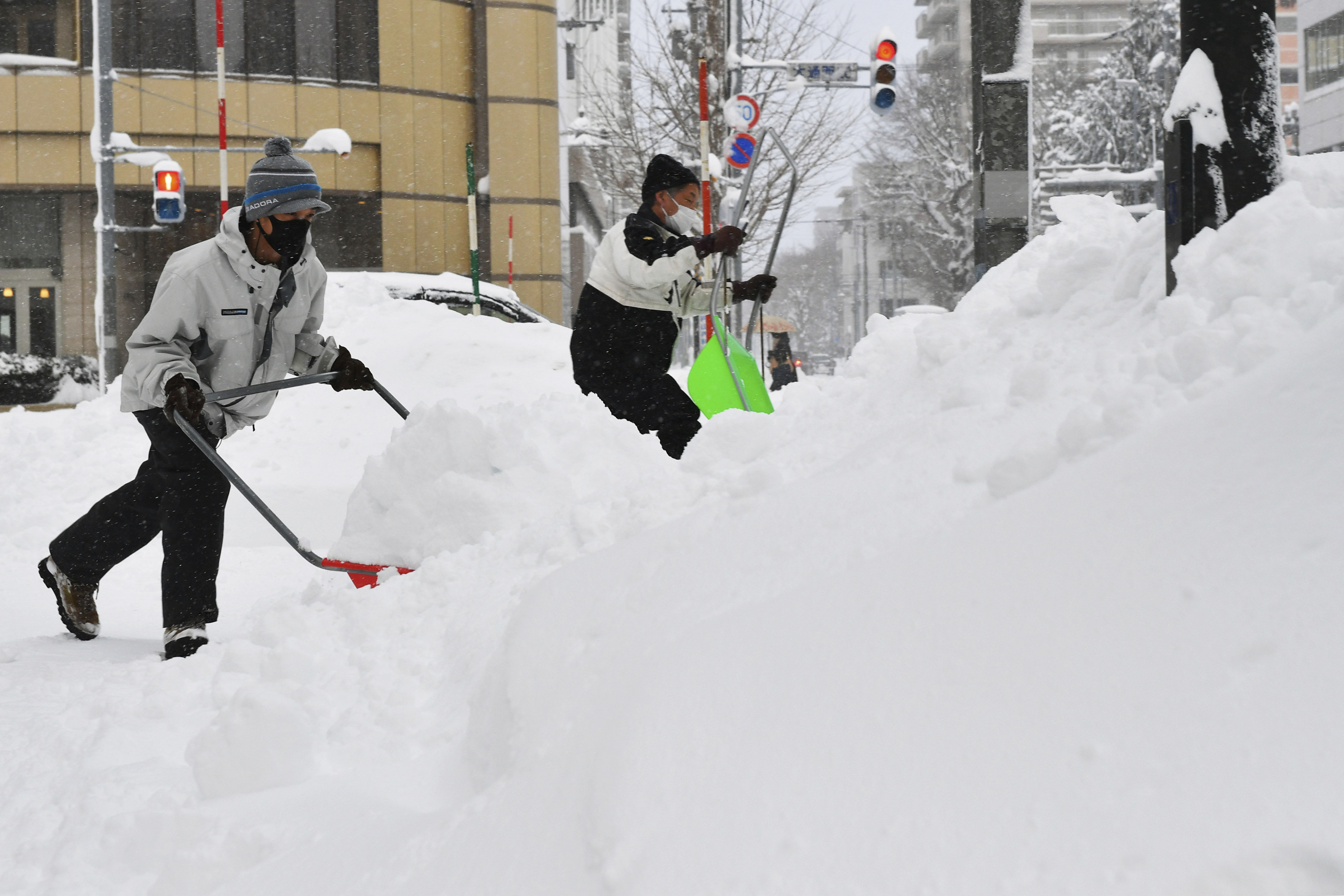 ▲▼日本大雪,日本暴雪,北海道暴雪,北海道大雪,日本寒流,日本冬天。（圖／達志影像／美聯社）