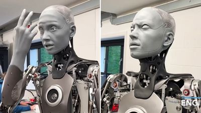 最像真人的機器人！「Ameca」被喚醒露驚訝表情　研發公司預計明年初讓它亮相