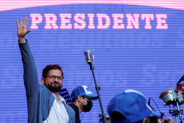 ▲▼ 智利左派候選人柏瑞克（Gabriel Boric）贏得總統大選決選。（圖／路透）