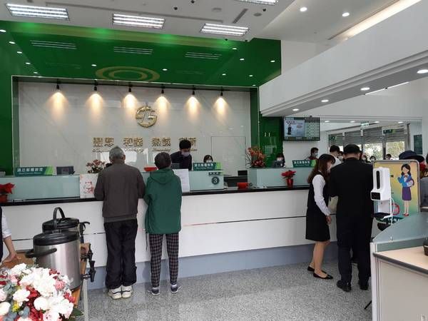 ▲桃園青埔第6家銀行土銀青埔分行開幕。
