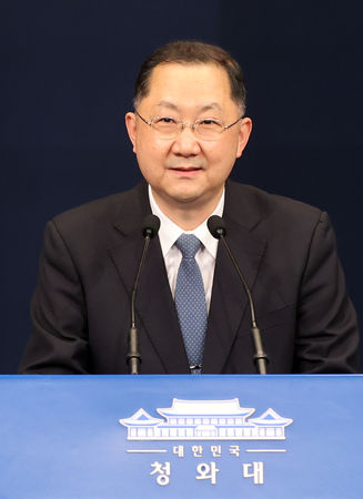 ▲▼南韓青瓦台民政首席金晉國。（圖／達志影像）