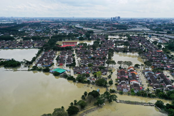 ▲▼馬來西亞洪水。（圖／路透）