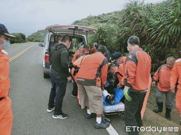 ▲救援人員「鷹岩石」救援。（圖／民眾提供，下同）