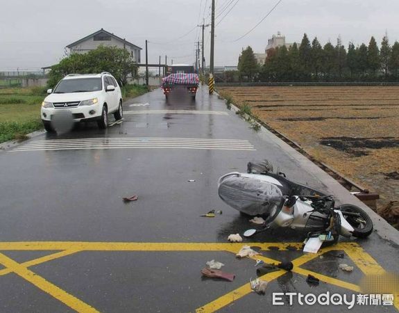 ▲秀水鄉發生死亡車禍。（圖／鹿港交通隊提供）