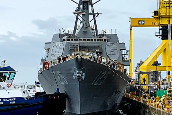 ▲▼美國海軍最新驅逐艦「傑克盧卡斯號」。（圖／雷神公司提供）