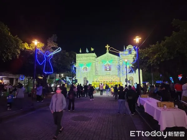 ▲2021年萬金聖誕季活動於24日晚上登場，警方交維措施出爐             。（圖／記者陳崑福翻攝，下同）