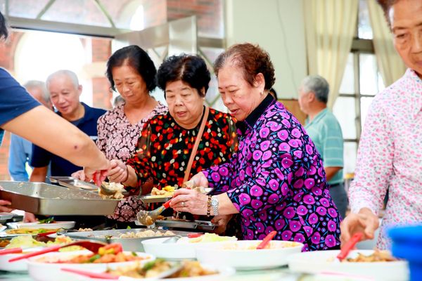 ▲▼金門,共餐,關懷據點。（圖／金門政府提供）