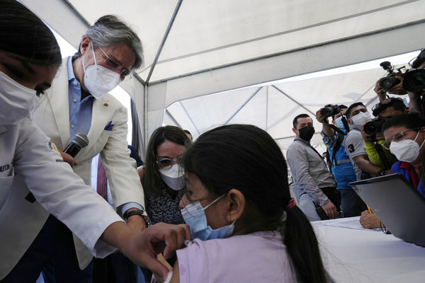 ▲▼厄瓜多,新冠疫苗。（圖／達志影像／美聯社）