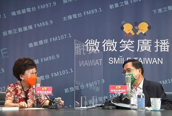 ▲呂秀蓮今年9月12日曾接受陳水扁廣播專訪。（圖／翻攝自YouTube／微微笑廣播網）