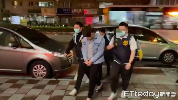 ▲▼張姓男子領58萬後，被3歹徒當街擄走，警方循線逮捕2人             。（圖／記者陳以昇翻攝）