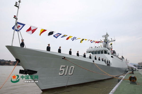 ▲▼解放軍東海艦隊056型「寧德艦」。（圖／翻攝自中國軍網）