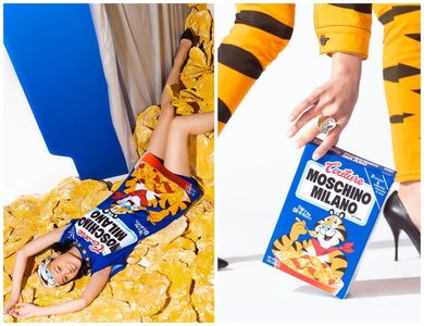 MOSCHINO用「家樂氏玉米片包」慶祝虎年！東尼老虎T恤超可愛必收