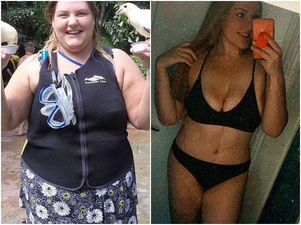 ▲▼英國29歲女子麥唐娜（Sophie McDonald）體重從144公斤減到變正妹。（圖／翻攝自IG／@sophie_gluten_free）