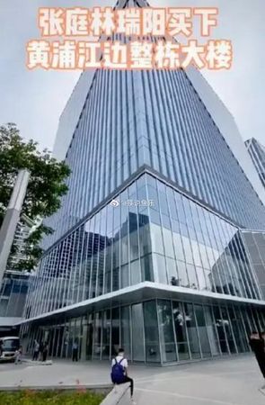 ▲▼林瑞陽、張庭上海公司總部大樓現況。（圖／翻攝自微博）