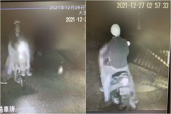 ▲▼台中碩士女夥同男友弒父運屍畫面曝。（圖／民眾提供）
