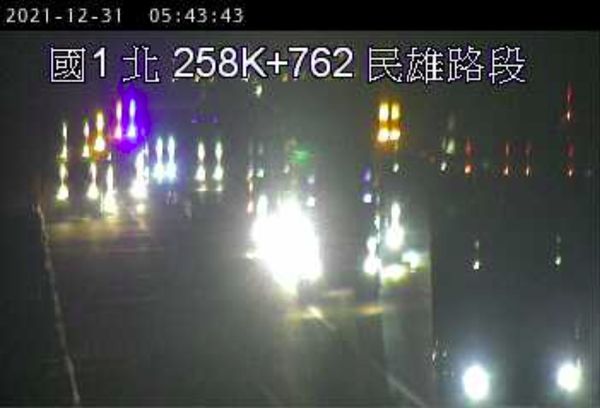 ▲▼國一嘉義民雄段車禍。（圖／記者葉國吏翻攝）