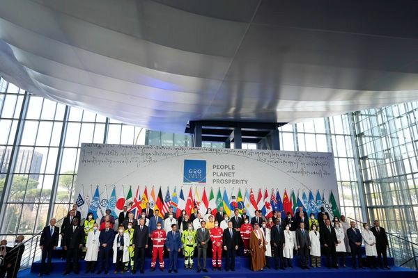 ▲各國領袖10月30、31日在羅馬參加G20高峰會。（圖／達志影像／美聯社）