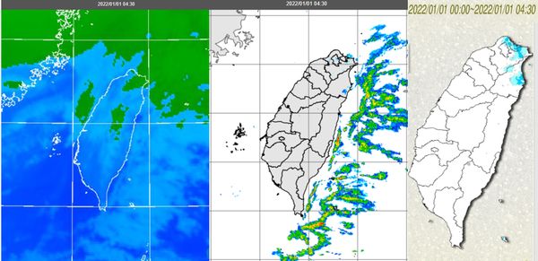 ▲▼衛星雲圖。（圖／翻攝中央氣象局）