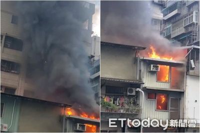 快訊／北市內湖民宅大火！濃煙狂竄　住戶急逃生