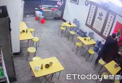 板橋男小吃店瞥見神明金牌　趁老闆不在摸進口袋下場曝