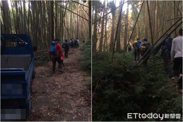 ▲▼阿里山鄉樂野村霹靂山步道一名75歲的老翁前往登山卻意外走失。（圖／記者翁伊森翻攝）