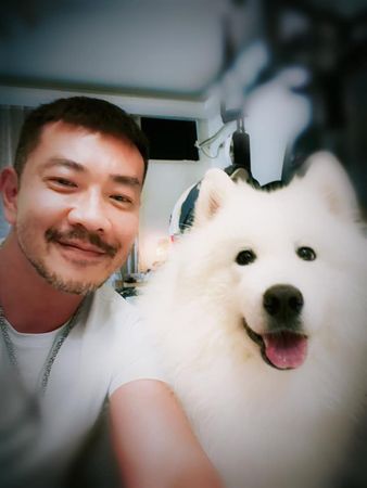 ▲▼江俊翰的愛犬愛美麗             。（圖／翻攝自Facebook／江俊翰）