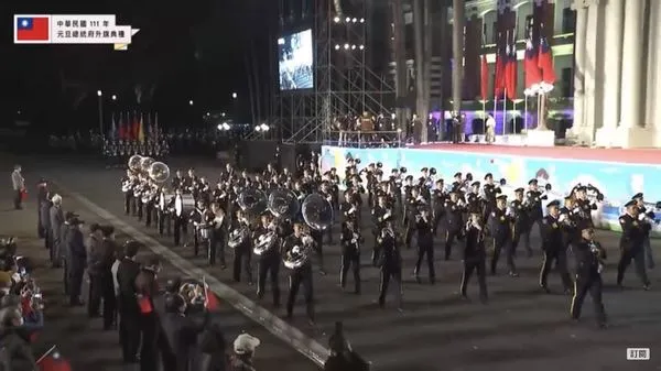 ▲▼元旦升旗人員配置。（圖／總統府提供）