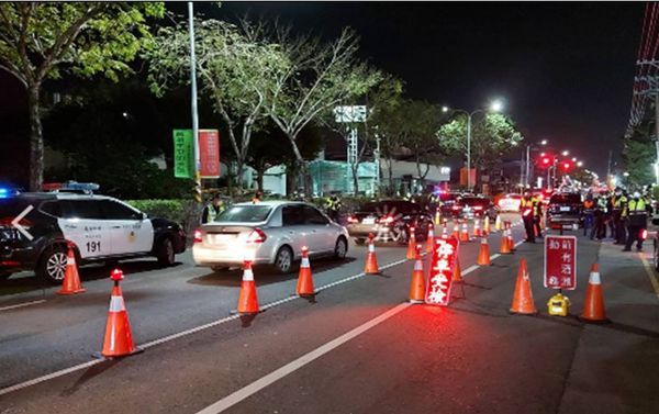 ▲彰警執行酒駕取締勤務。（資料圖／彰化警方提供）