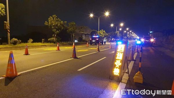 ▲台南市警局為遏止酒後駕車的民眾，連續10日執行同步「取締酒後駕車大執法」專案勤務，計取締240件酒駕，公共危險罪嫌移送185件。（圖／記者林悅翻攝，下同）