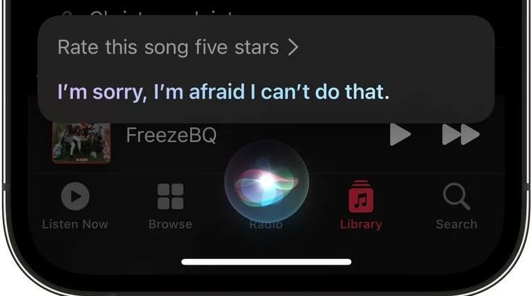 ▲Siri不再幫Apple Music歌曲評分。（圖／取自macrumors）