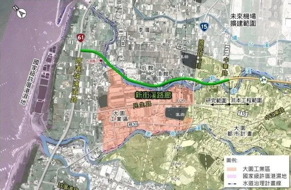 ▲政院核定，台15線延伸至台61線總經費79.04億。（圖／交通局提供）