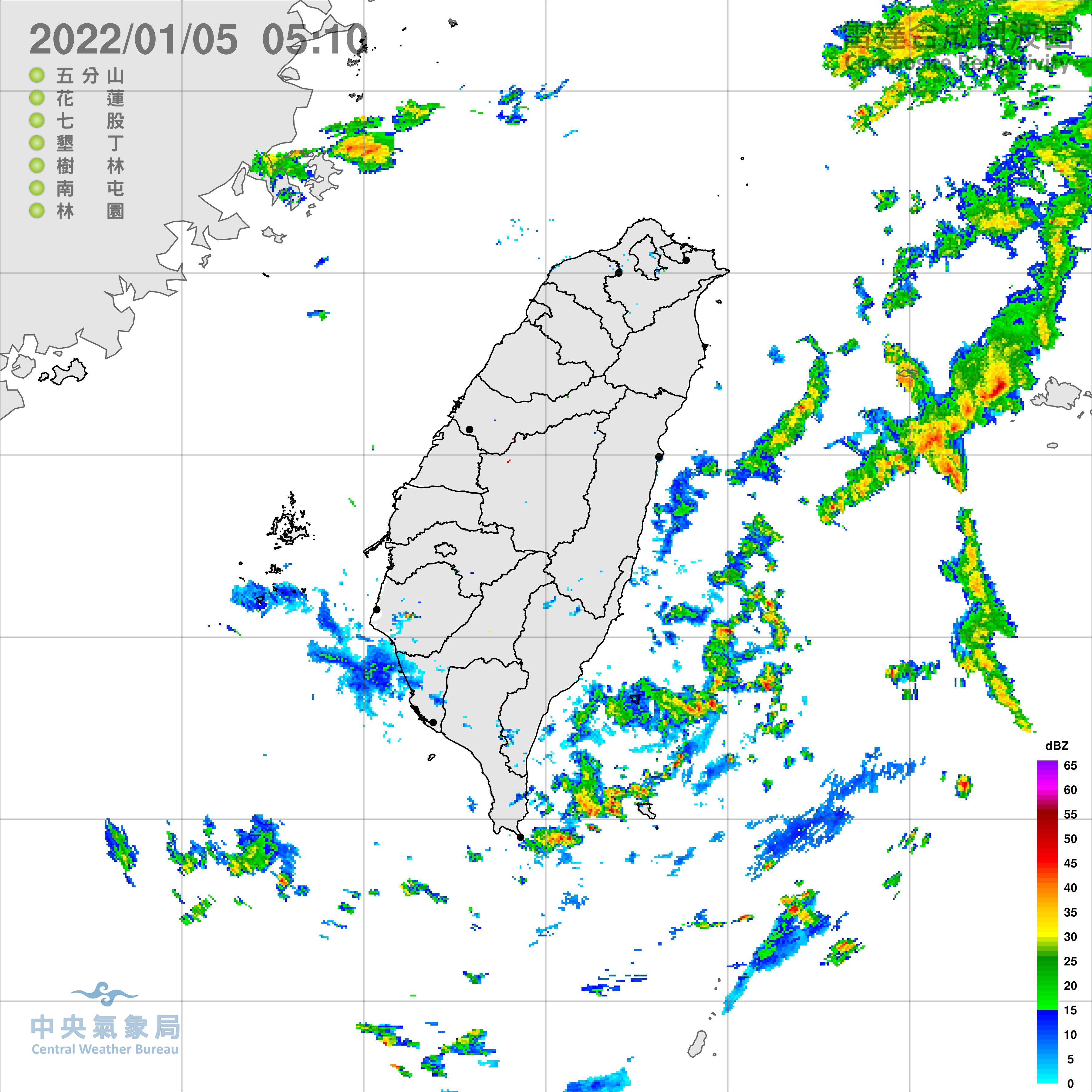 天氣圖。（圖／氣象局）