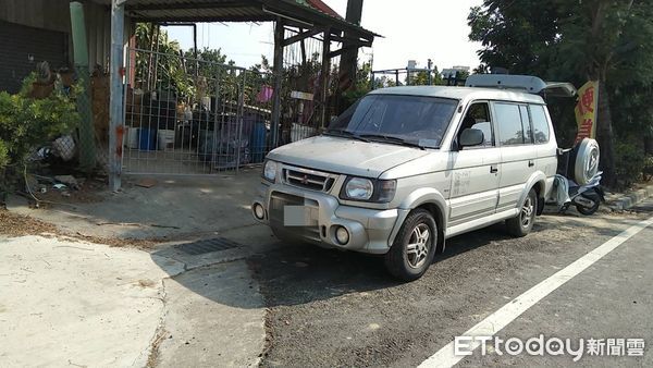 ▲▼岡山發生大貨車輾斃便當攤車老闆的意外。（圖／記者陳宏瑞翻攝）