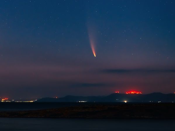 ▲▼流星，隕石。（圖／取自免費圖庫unsplash）