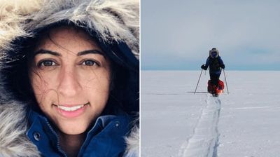 印度裔女軍官「滑雪40天征服南極1126公里」　創紀錄呼籲：跳出舒適圈