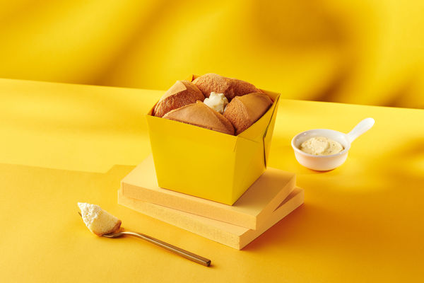 ▲▼全聯再度合作beard papa’s，4款聯名甜點回歸，再加碼卡士達餐包。（圖／業者提供）