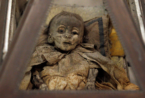 ▲▼卡普奇尼地下墓穴,Capuchin Catacombs。（圖／路透社）