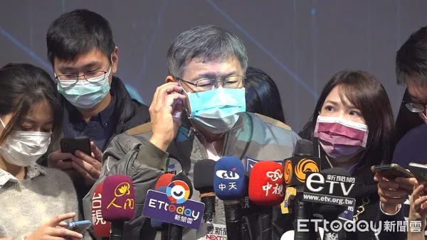 ▲▼柯文哲出席後疫情產業數位轉型政策白皮書2.0發表記者會。（圖／記者陳家豪攝）