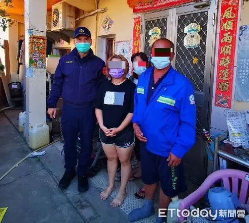 ▲19歲少女因染髮與父親口角，當下自認受委屈即負氣離家，陳父拉不下臉報警協尋，第5天才無奈求助派出所，警方獲報僅一天即找到躲藏台中的陳女，經開導後平安返家團聚。圖／記者蔡佩旻翻攝）