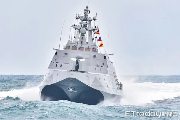 ▲▼國軍111年春節加強戰備，沱江艦,舷號618,雷達匿蹤,穿浪雙體船,中華民國海軍,國防自主,國艦國造,沱江級巡邏艦。（圖／記者李毓康攝）