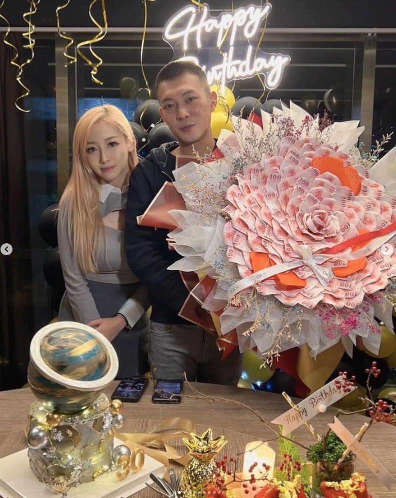 ▲ Pineapple's 30th birthday, his girlfriend spent half a year planning.  (Picture / Retrieved from Pineapple IG)